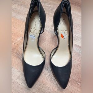 Jessica Simpson Leather Stilettos